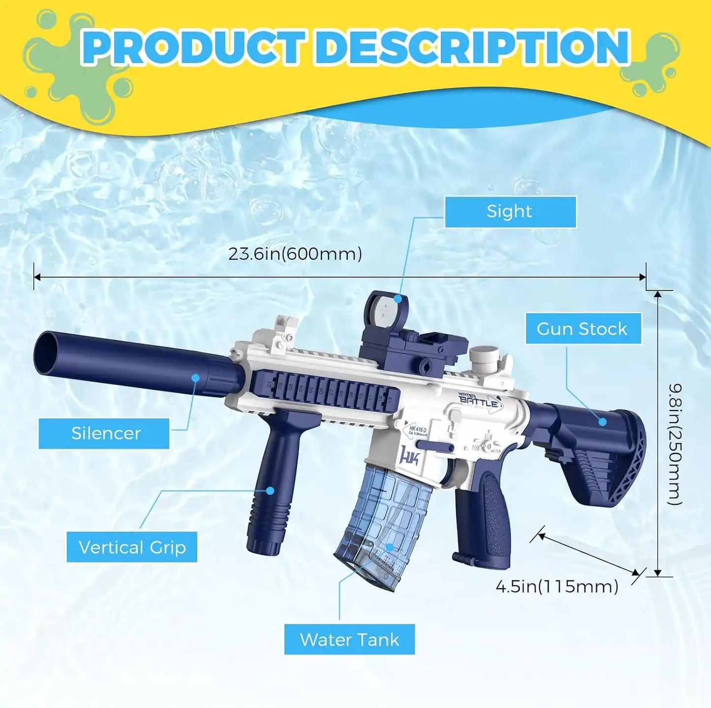 M4 Electric Water Gun-MEACAOFG