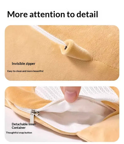 MEACAOFG™ Baby Banana Teether - Safe Silicone Teething Toy for Infants 0-12 Months