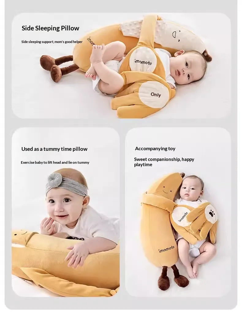 MEACAOFG™ Baby Banana Teether - Safe Silicone Teething Toy for Infants 0-12 Months