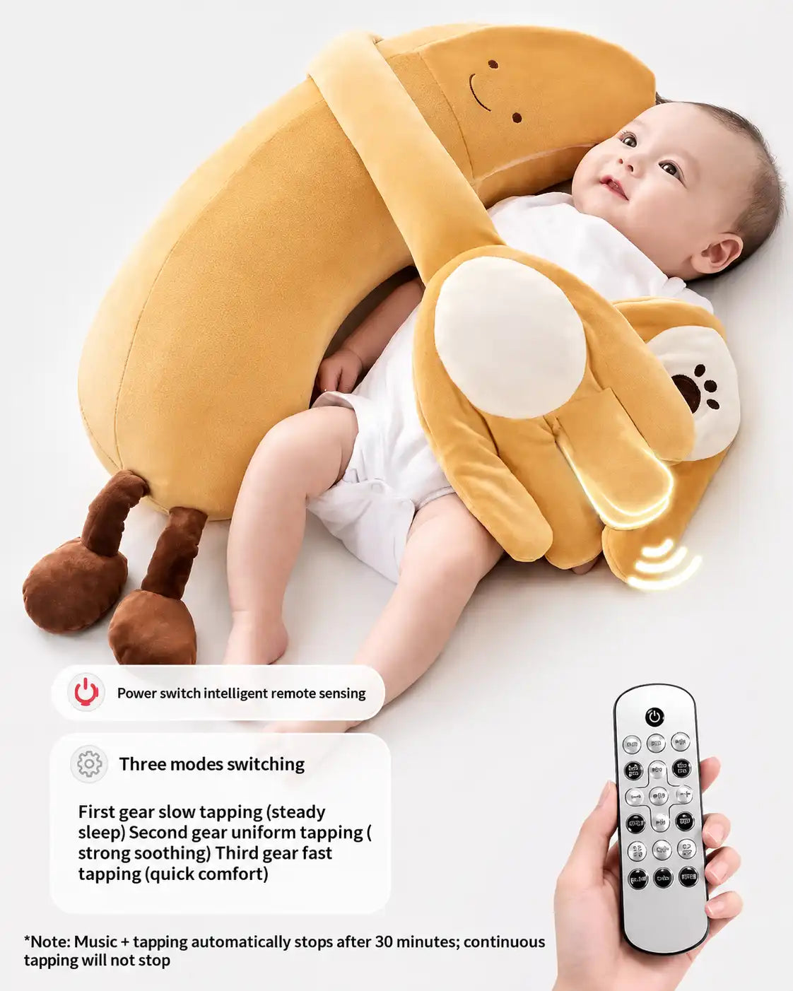 MEACAOFG™ Baby Banana Teether - Safe Silicone Teething Toy for Infants 0-12 Months