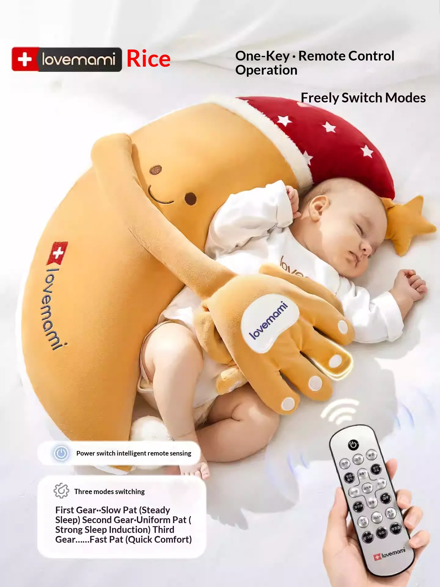 MEACAOFG™ Baby Banana Teether - Safe Silicone Teething Toy for Infants 0-12 Months moon