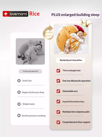 MEACAOFG™ Baby Banana Teether - Safe Silicone Teething Toy for Infants 0-12 Months moon