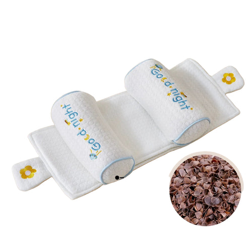 MEACAOFG Organic Cotton Baby Head Shaping Pillow for Flat Head Syndrome Prevention
