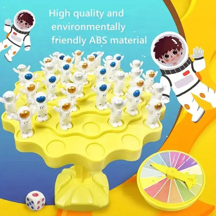 MEACAOFG Spaceman Balance Tree Toy Children_s Educational Montessor