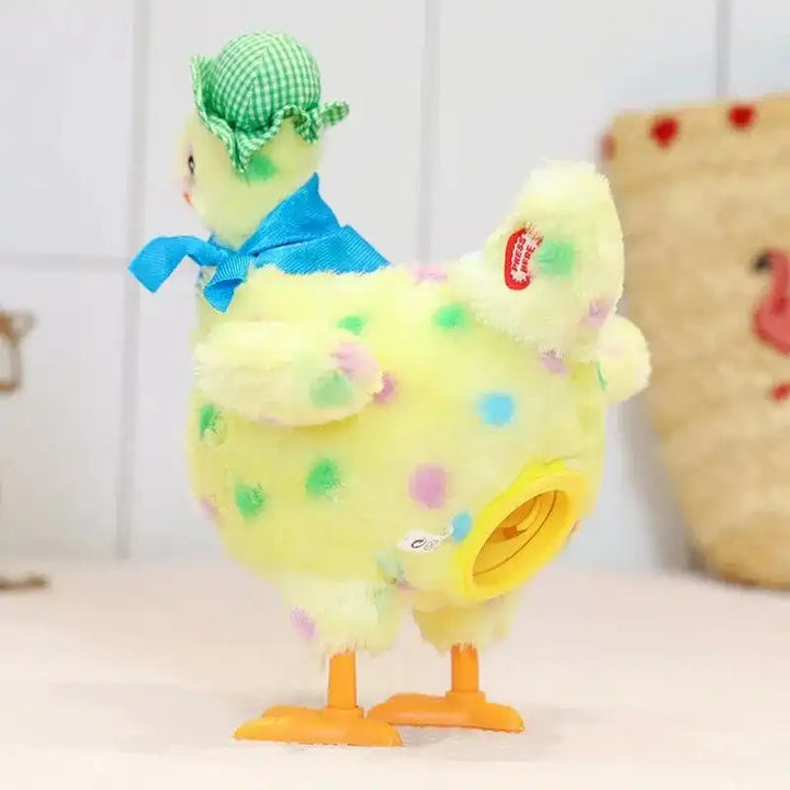 A Hen Funny Chicken Toy Laying Eggs Plush Electric Music Dancing Kids Gift Plushie Animal Crossing - AliExpress - MEACAOFG