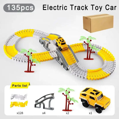 Children Electric Track Toy Car Engineering Car Kids Educational Toys Railway Racing Track Car Train Toys for Children Birthday - AliExpress - MEACAOFG