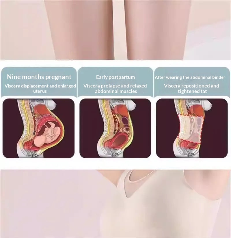 Mother Belly Band Support Belt - Recovery & Comfort for New Moms-MEACAOFG