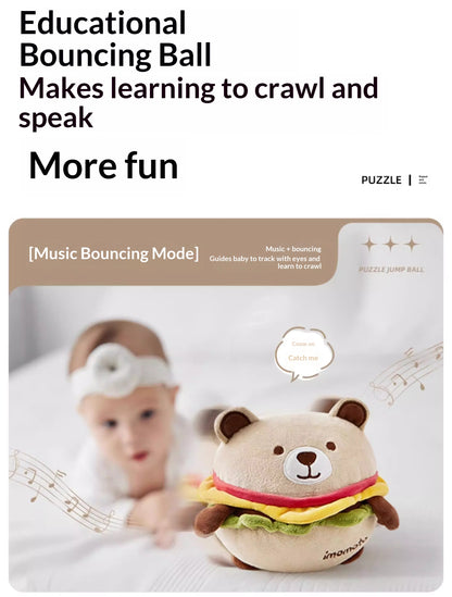 Musical Bouncing Ball Set - Interactive Sensory Toy for Babies & Toddlers 2