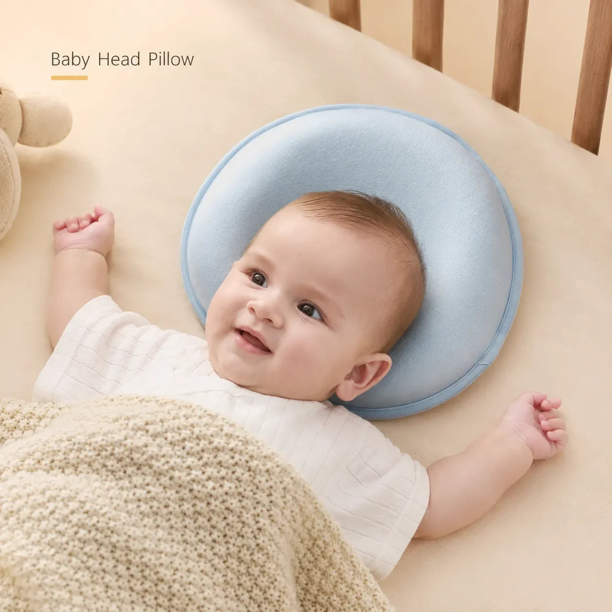 Newborn Flat Head Prevention Pillow