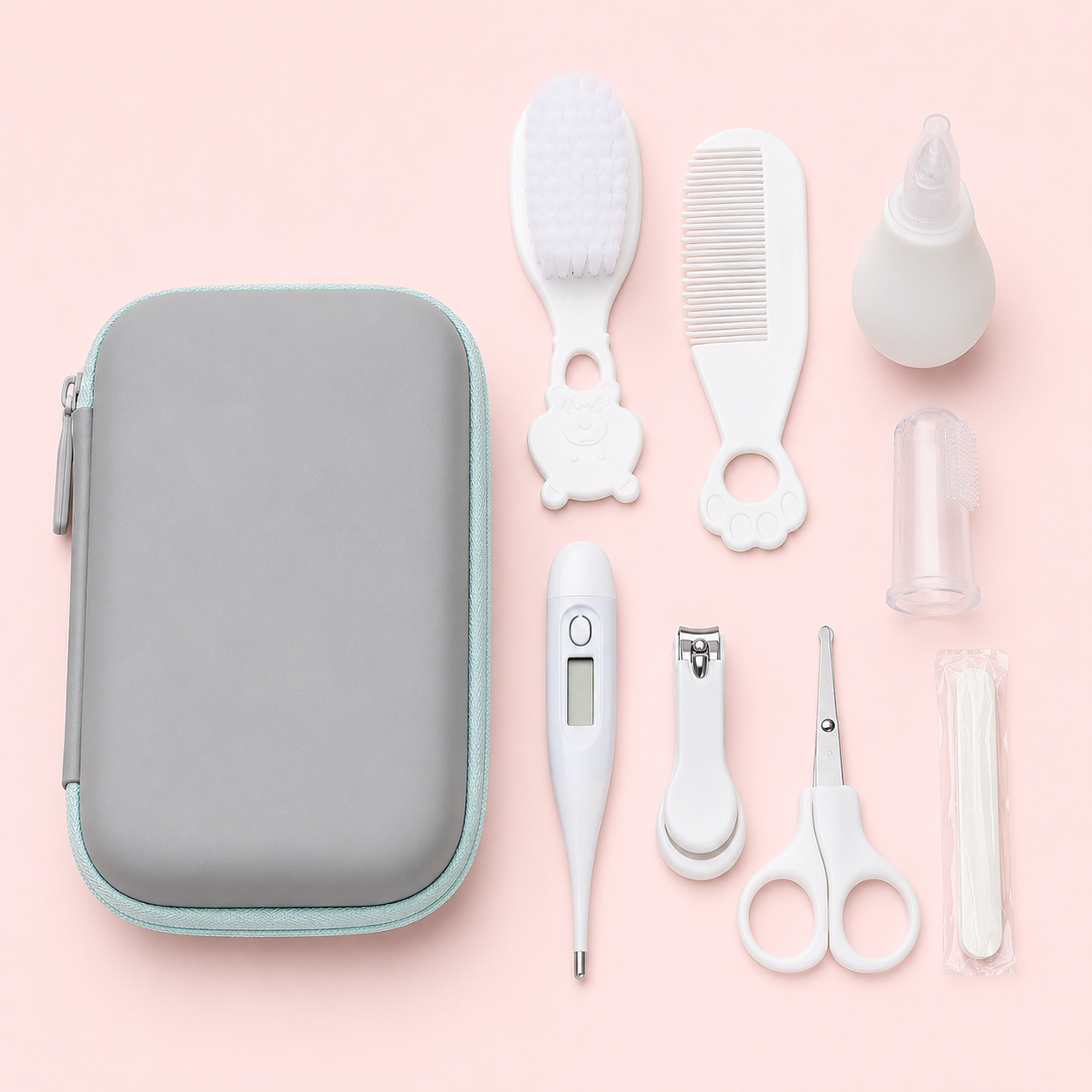 Newborn Grooming Kit with Portable Storage Case