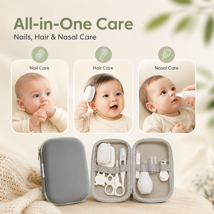 Newborn Grooming Kit with Portable Storage Case