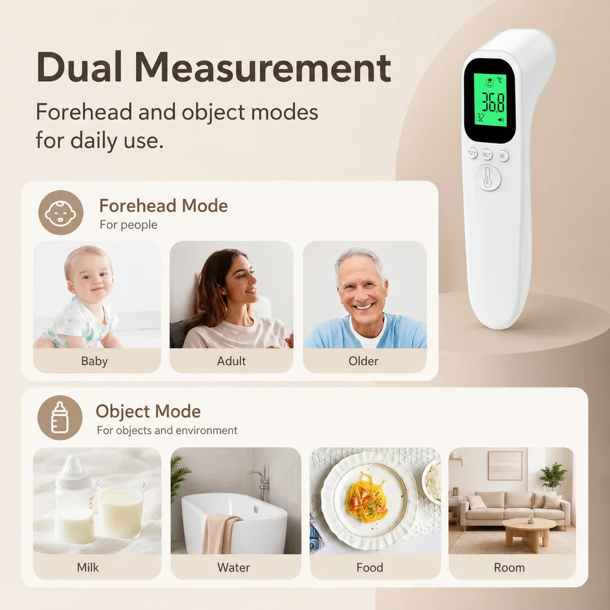 Non-Contact Digital Infrared Thermometer