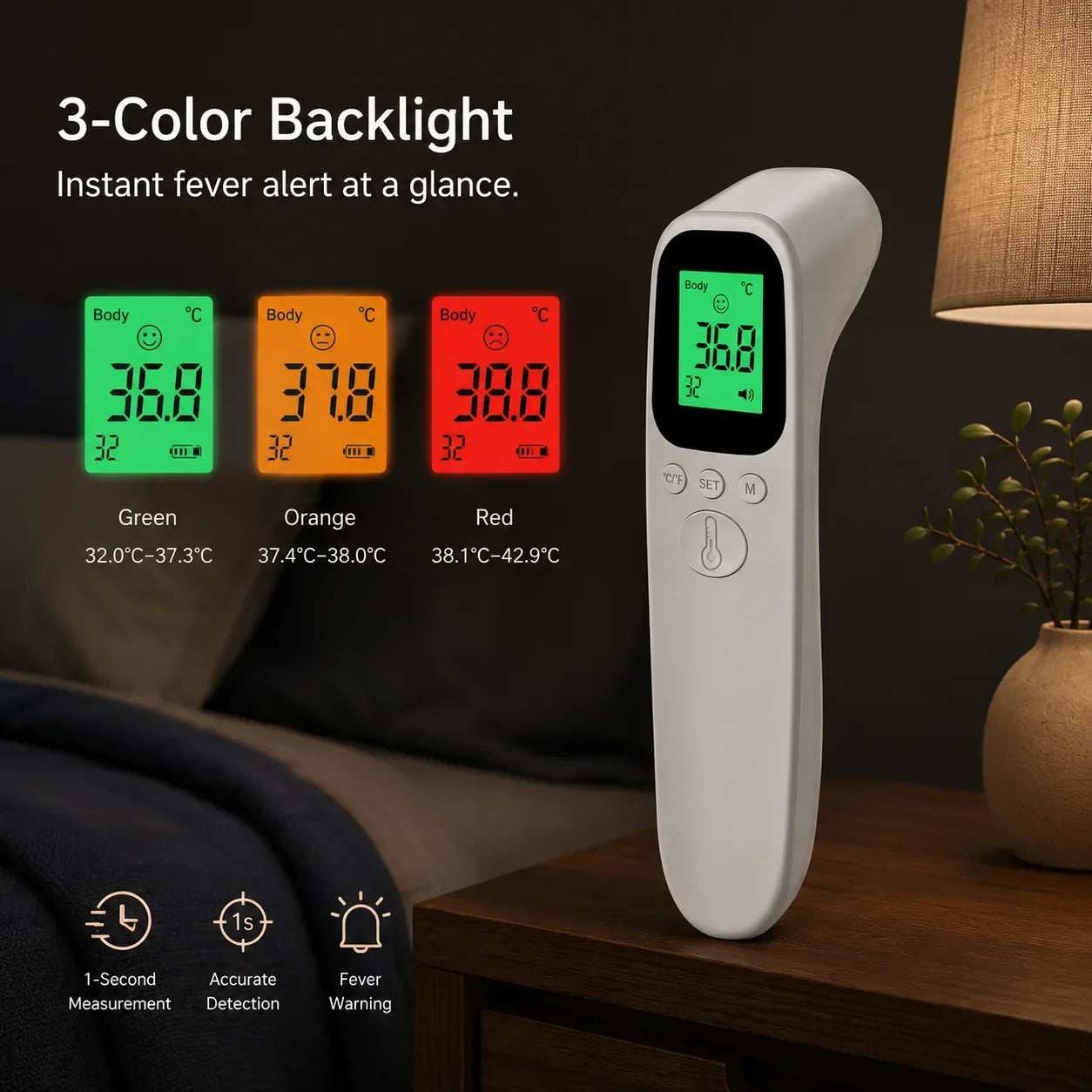 Non-Contact Digital Infrared Thermometer
