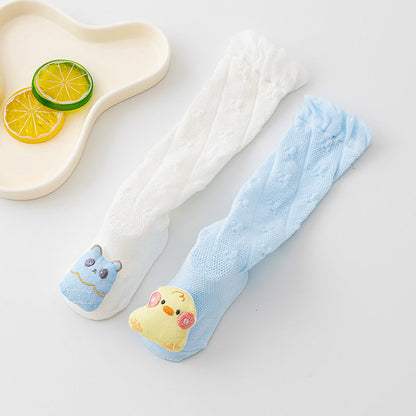 Newborn baby pure cotton summer socks