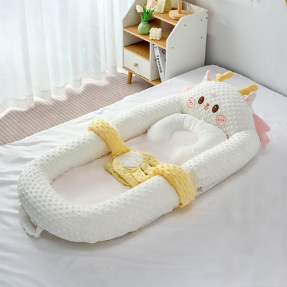 Smart Patting Baby Lounger & 2-in-1 Bionic Seat Nest