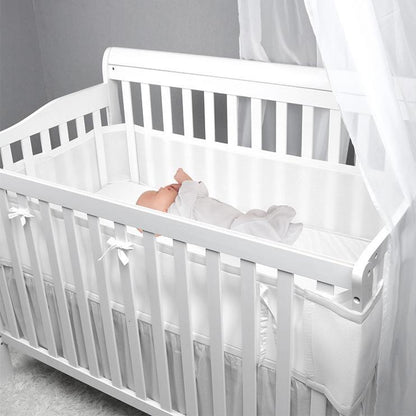 3D Breathable Mesh Crib Bumper