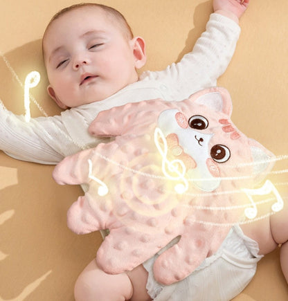 Infant Sleep Aid Gentle Patting Hand Comforting Doll Toy with Built In 44 Songs