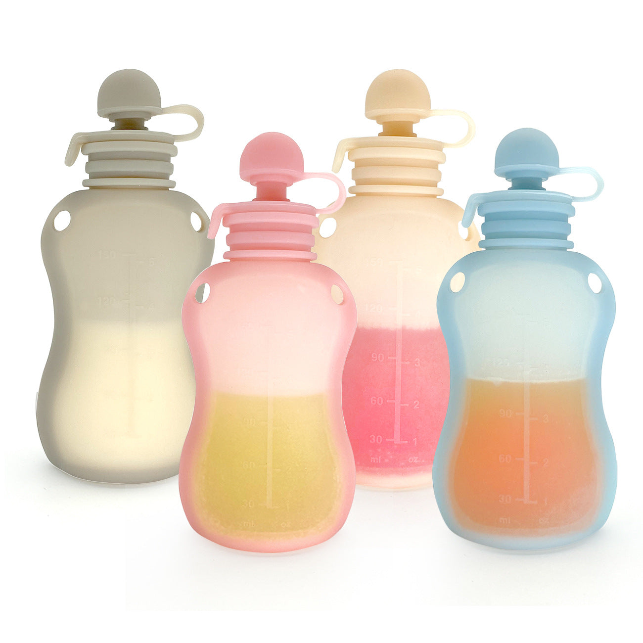 Reusable Baby Food Pouches-4 Pack