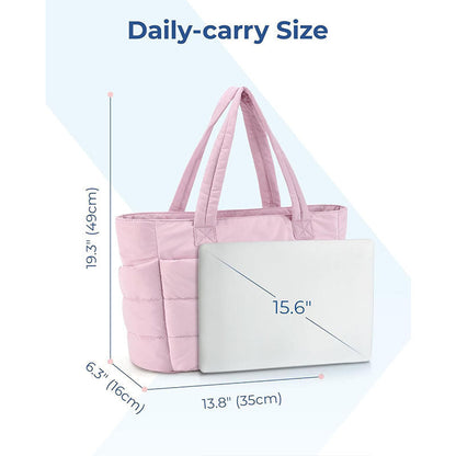 Lightweight Puffer Mommy Diaper Tote Bag
