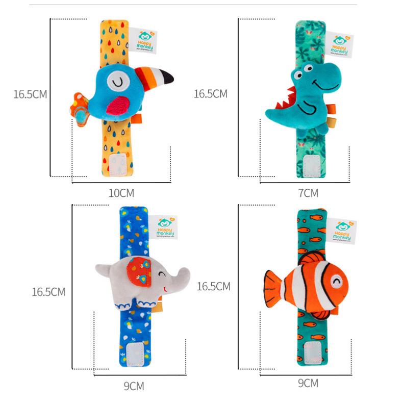 Baby Wrist Rattle Toy-2Pack