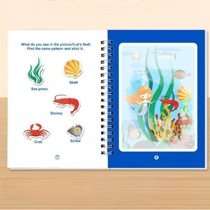 Reusable Water Coloring Book for Toddlers- 6 Pack