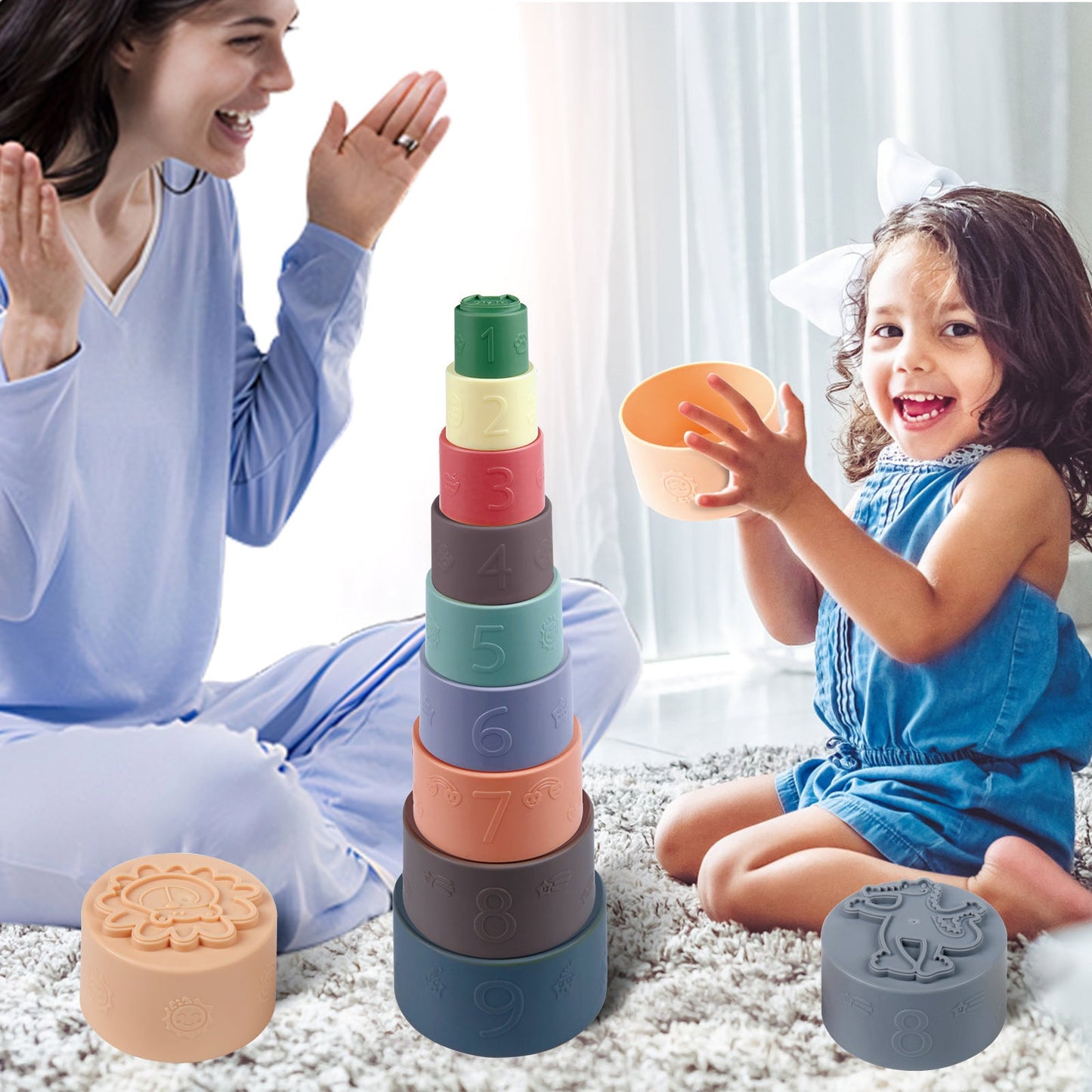 Baby Stacking Cups Toys