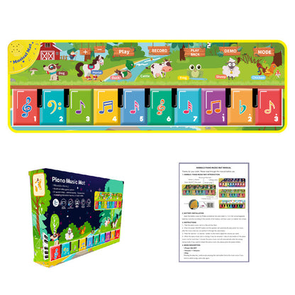 Floor Piano Mat for Toddlers