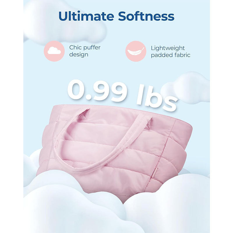 Lightweight Puffer Mommy Diaper Tote Bag