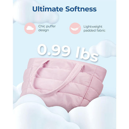 Lightweight Puffer Mommy Diaper Tote Bag