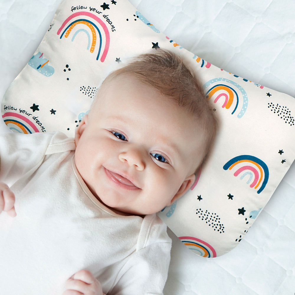 Ergonomic Newborn Head-Shaping Pillow
