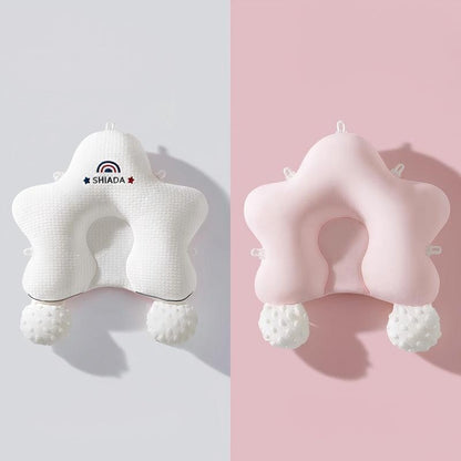 Star-Shaped Adjustable Baby Head Shaping Pillow with Patting Hands