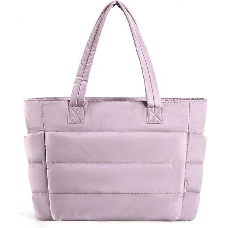Lightweight Puffer Mommy Diaper Tote Bag