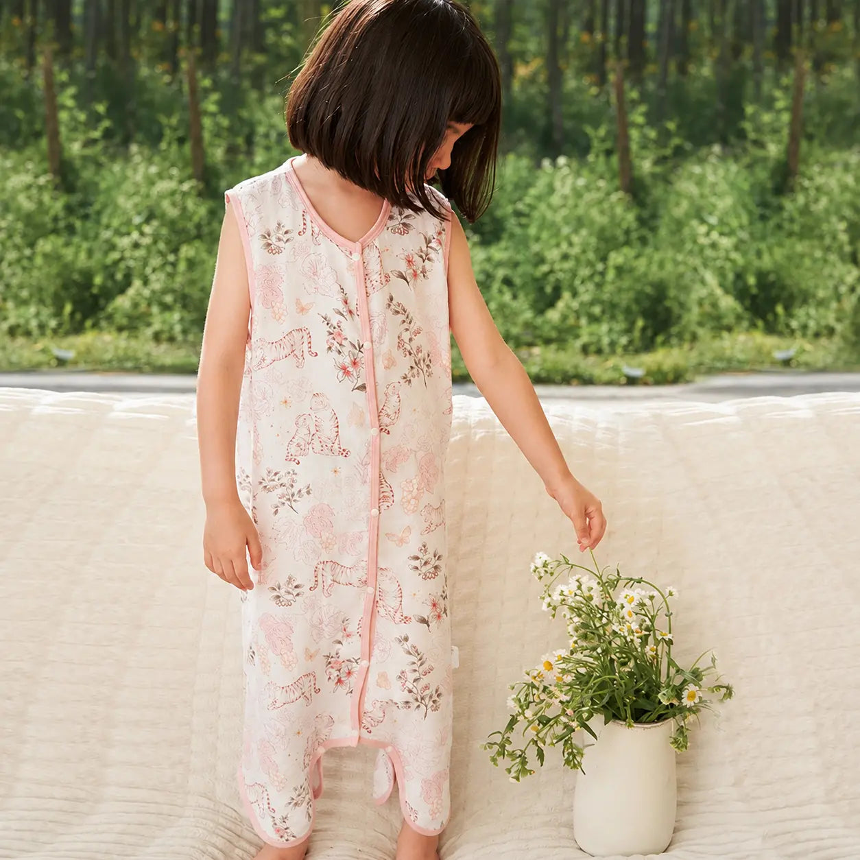 Organic Bamboo Muslin Baby Sleep Sack