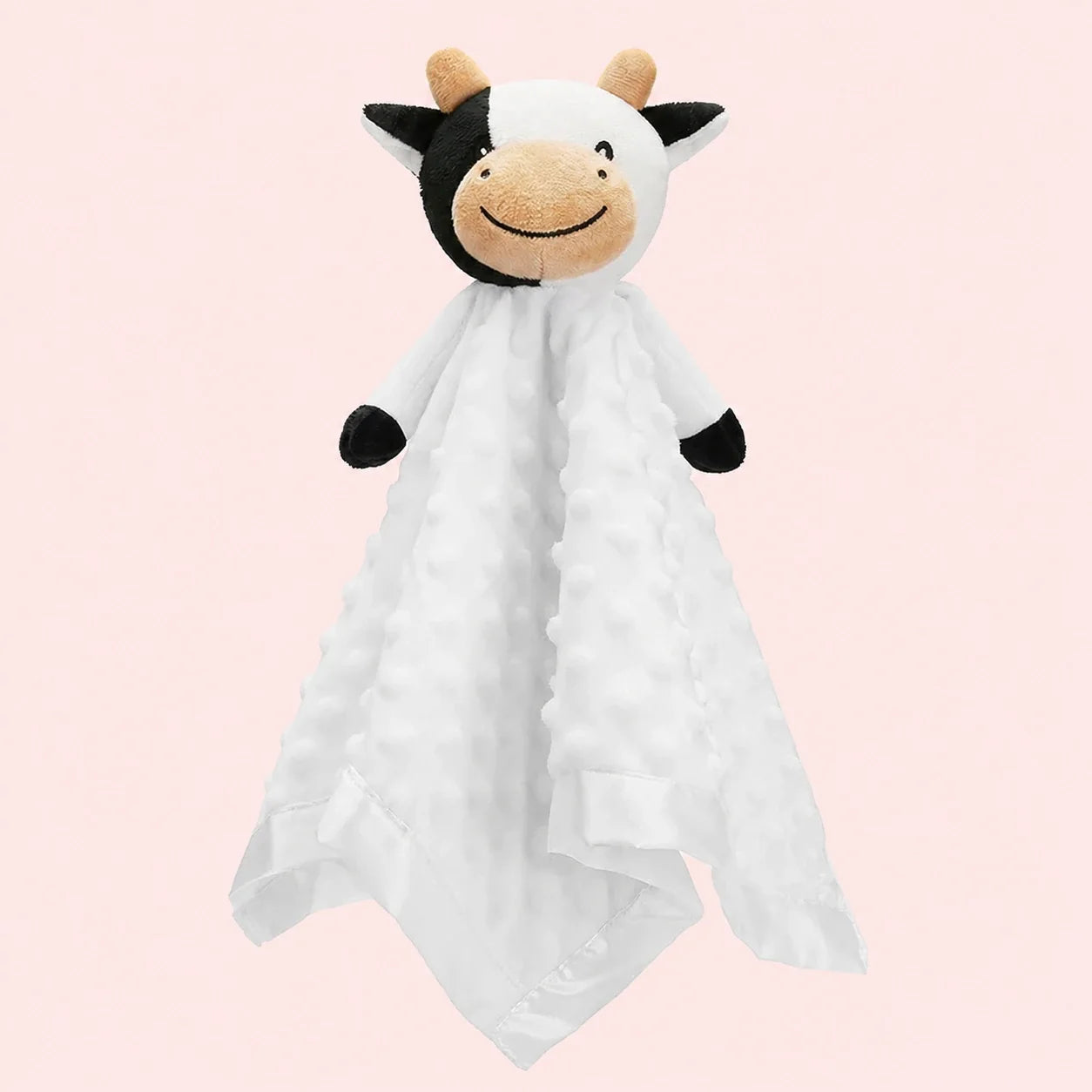 Plush Minky Dot Baby Security Blanket