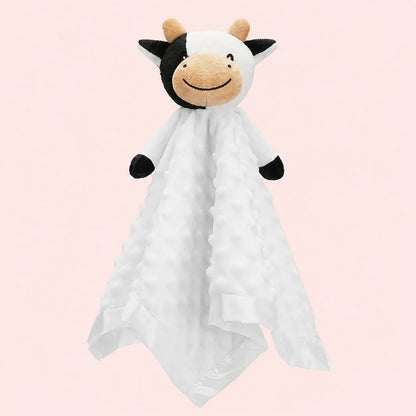 Plush Minky Dot Baby Security Blanket