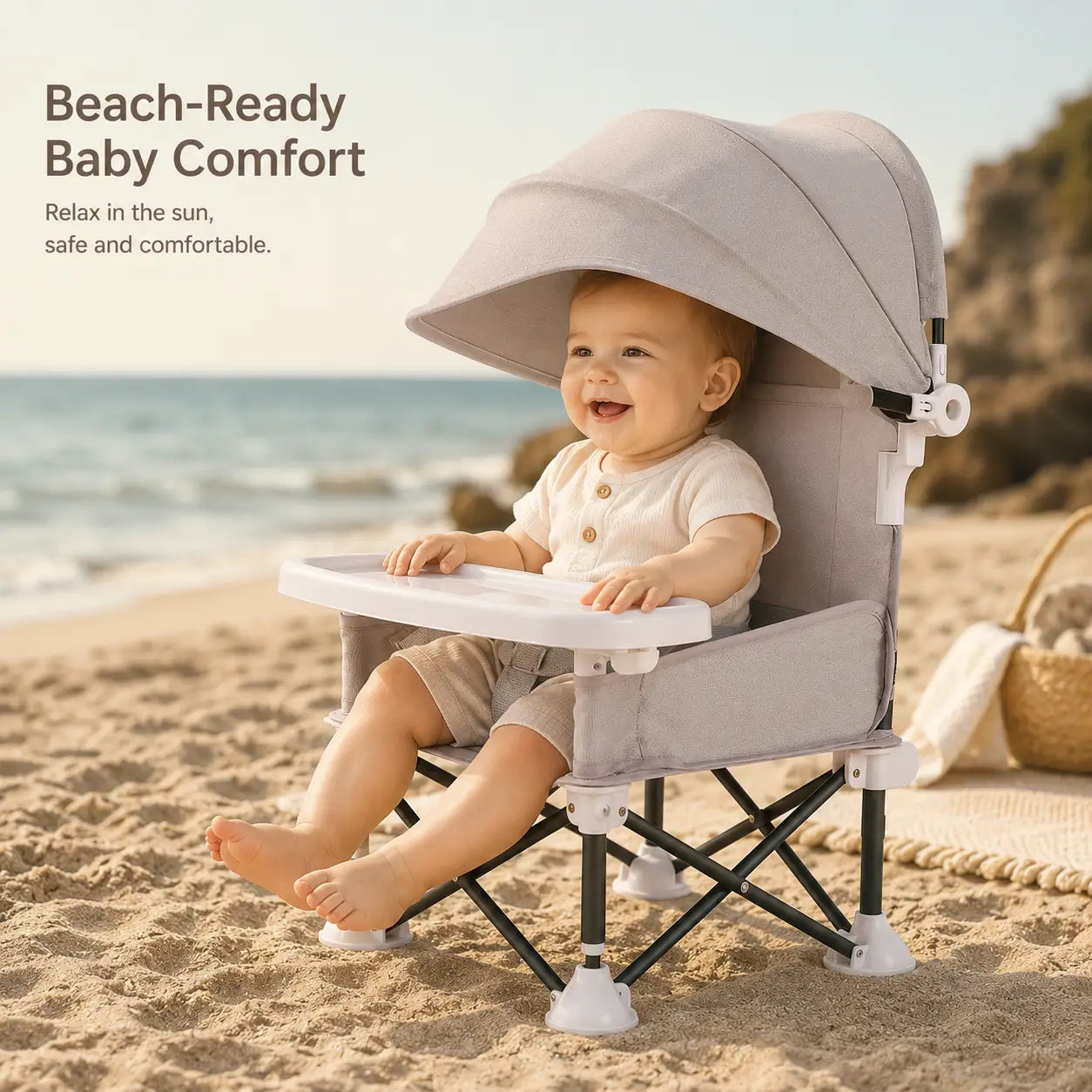 Portable Foldable Booster Seat for Toddlers