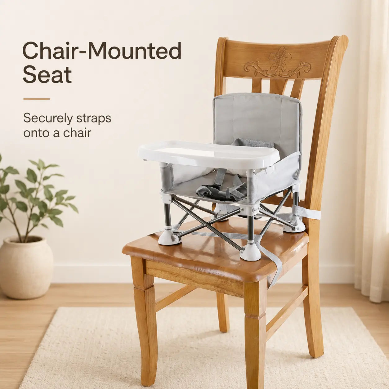 Portable Foldable Booster Seat for Toddlers