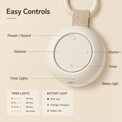 Portable White Noise Machine for Baby