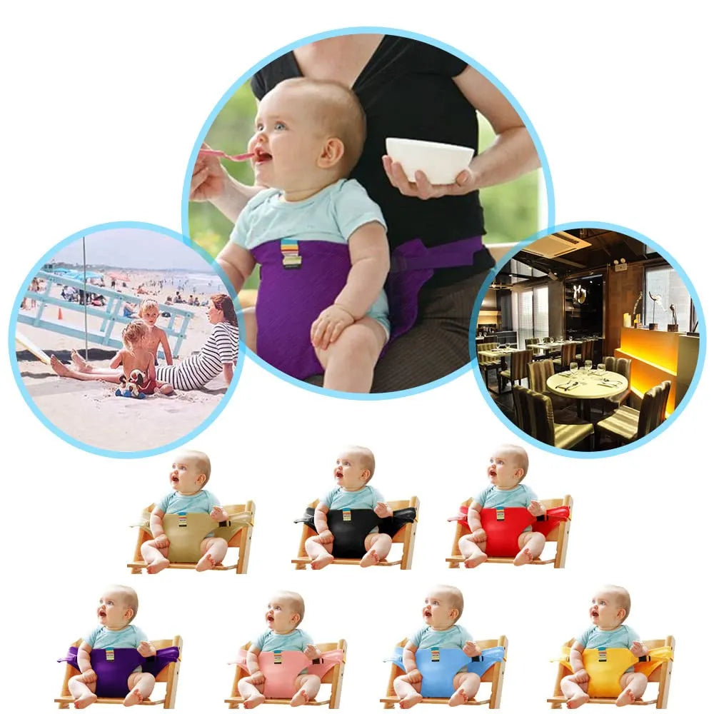Premium Baby High Chair Safety Harness - 5-Point Adjustable Dining Seat Belt for Toddlers