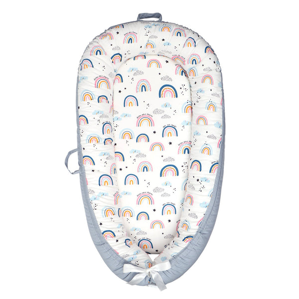 Breathable fabric variations for nursery infant nest