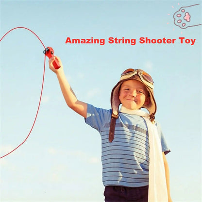 FuXinWorld Lasso String Toy Lasso String Shooter Toy Lasso String Launcher Creative Handheld Cat Rop - MEACAOFG