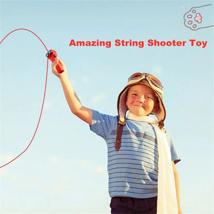 FuXinWorld Lasso String Toy Lasso String Shooter Toy Lasso String Launcher Creative Handheld Cat Rop - MEACAOFG