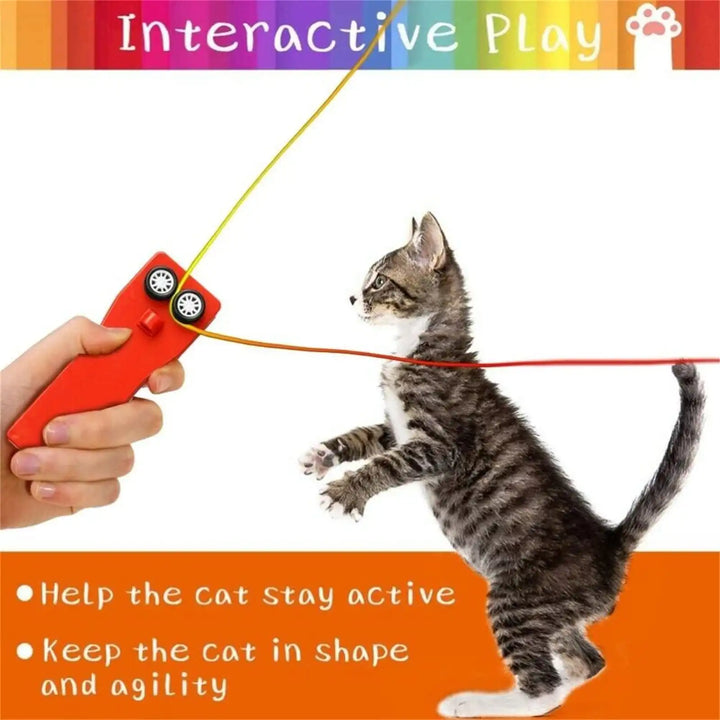 FuXinWorld Lasso String Toy Lasso String Shooter Toy Lasso String Launcher Creative Handheld Cat Rop - MEACAOFG