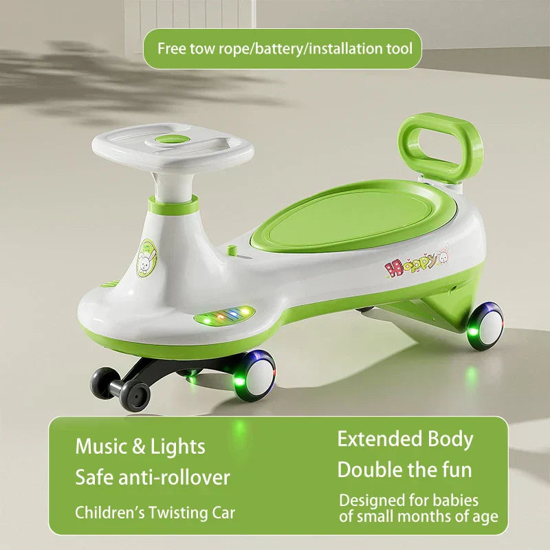 Battery version Children's twist bike