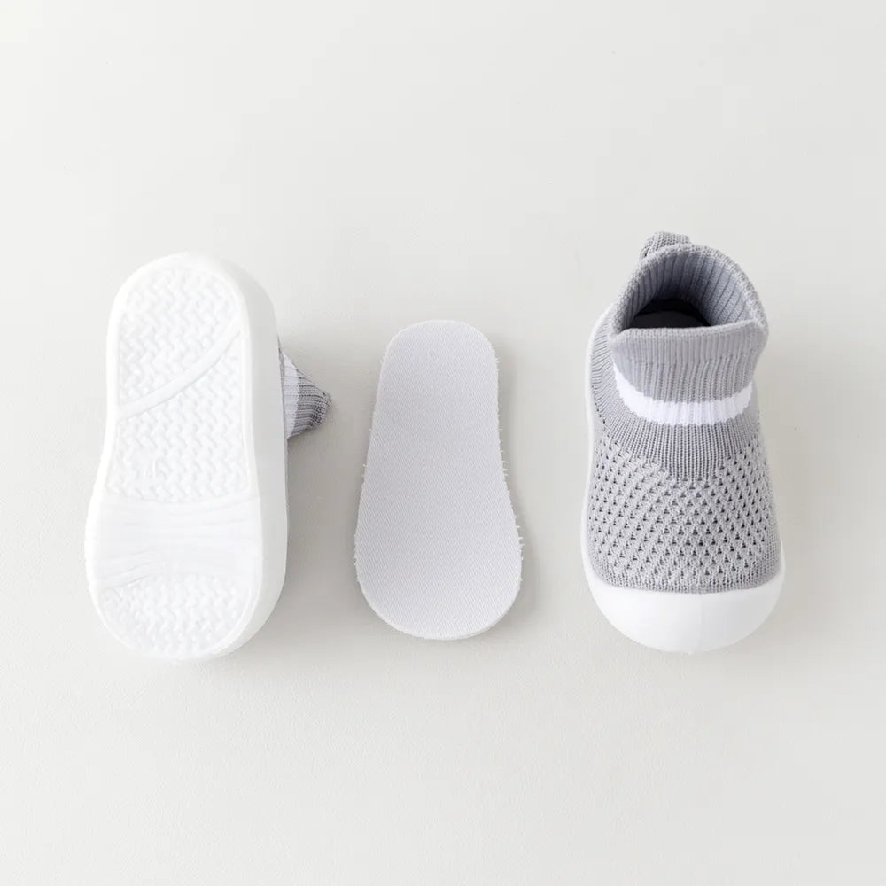 Baby Shoes - Solid Gray