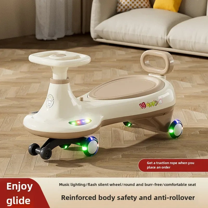 Battery version Children's twist bike