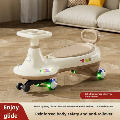 Battery version Children's twist bike