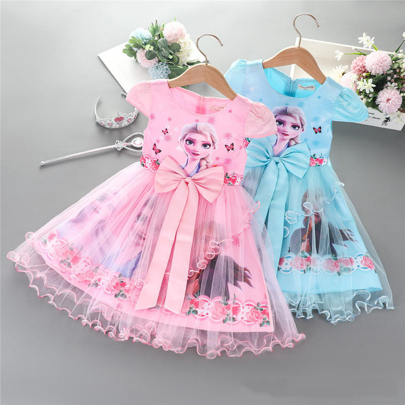 Anna Elsa Princess Party Outfits