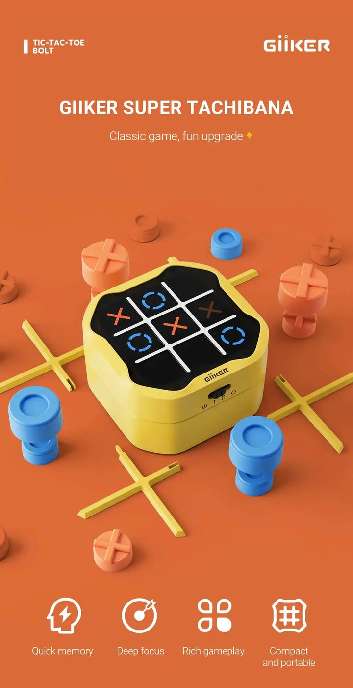 MEACAOFG Super Tic Tac Toe Educational Toys for Kids