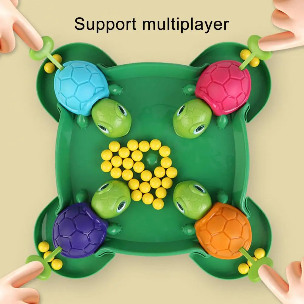 Safe Beans Toy Easy to Control Colorful Eat Ball Turtle Board Game - MEACAOFG